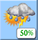 Sunday: A chance of rain showers before 8am, then a chance of showers and thunderstorms between 8am and 2pm, then a chance of showers and thunderstorms. Partly sunny, with a high near 83. Sunday: Chance Showers And Thunderstorms